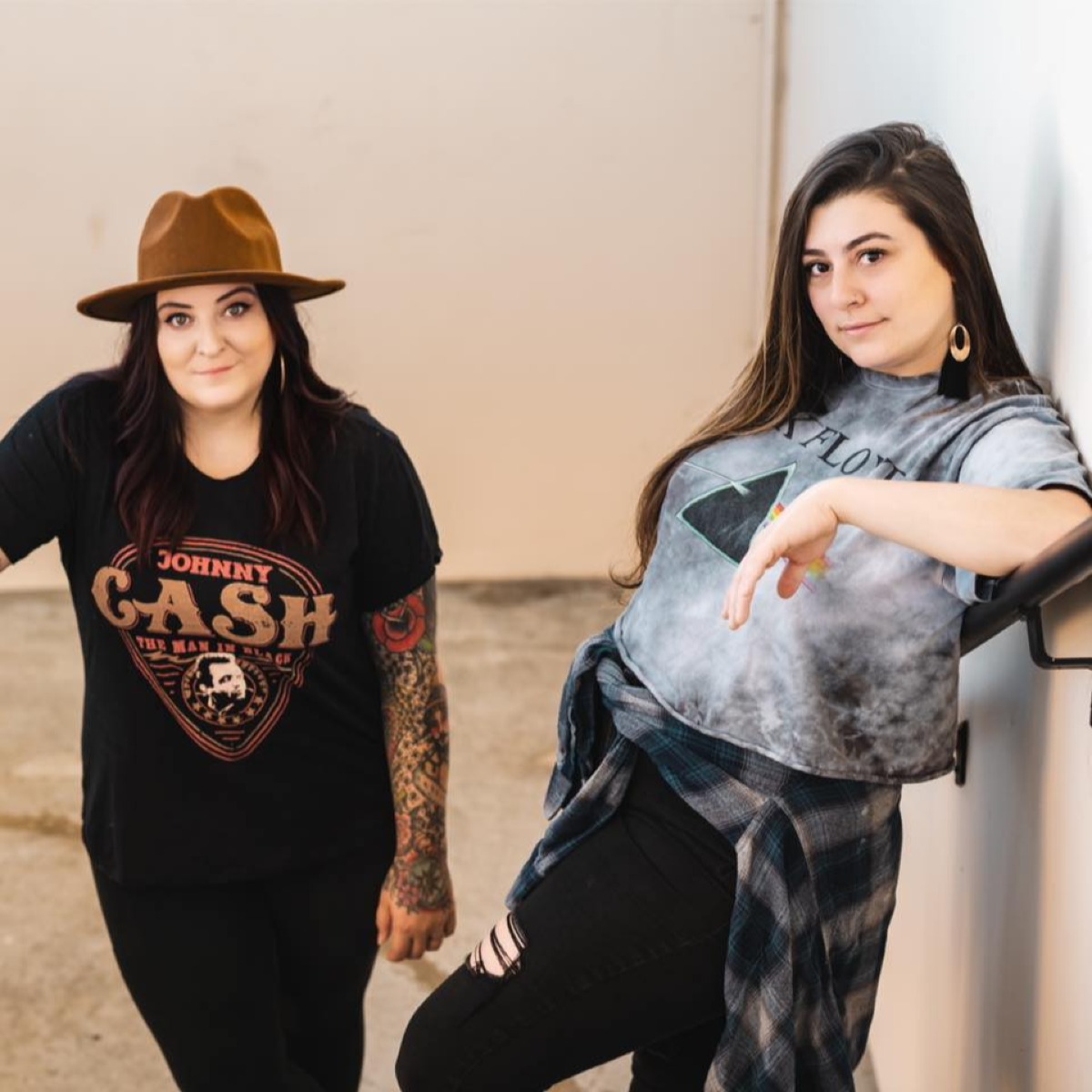 Caly and Megan